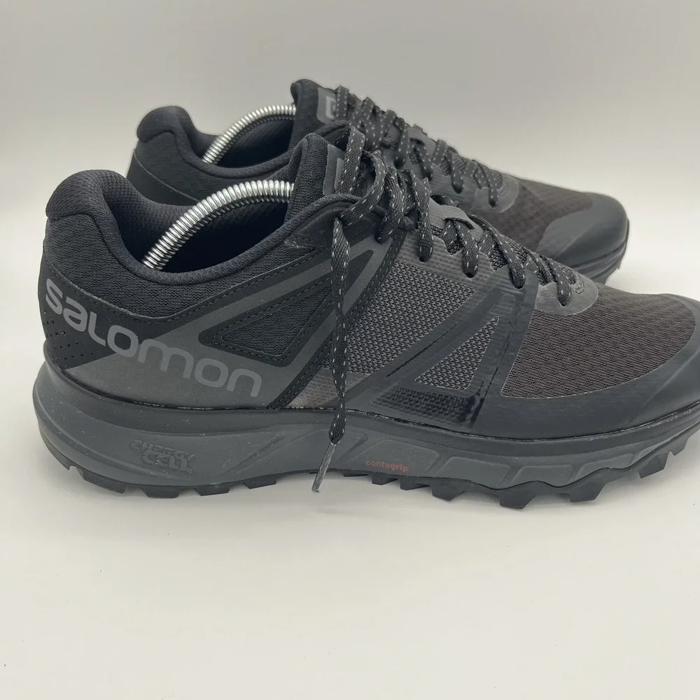SALOMON TRAILSTER GTX Men's Athletic Sneakers Black Color Sz 11
